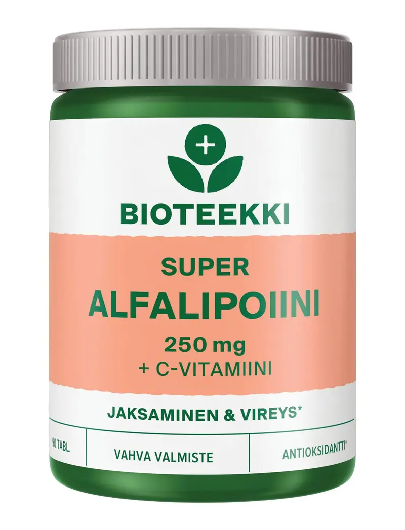Bioteekki Super Alfalipoiini 250 mg