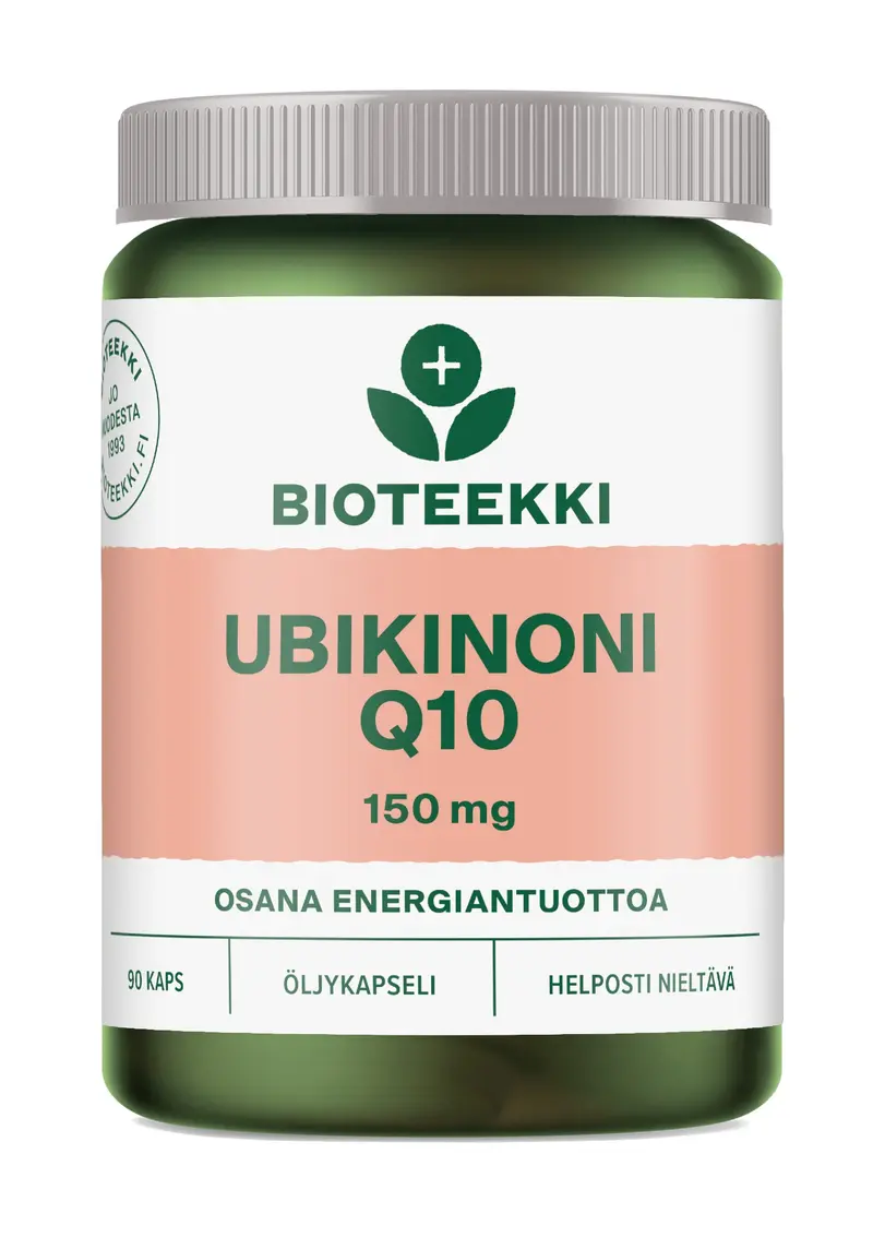Bioteekki Ubikinoni Q10 90 tabl.