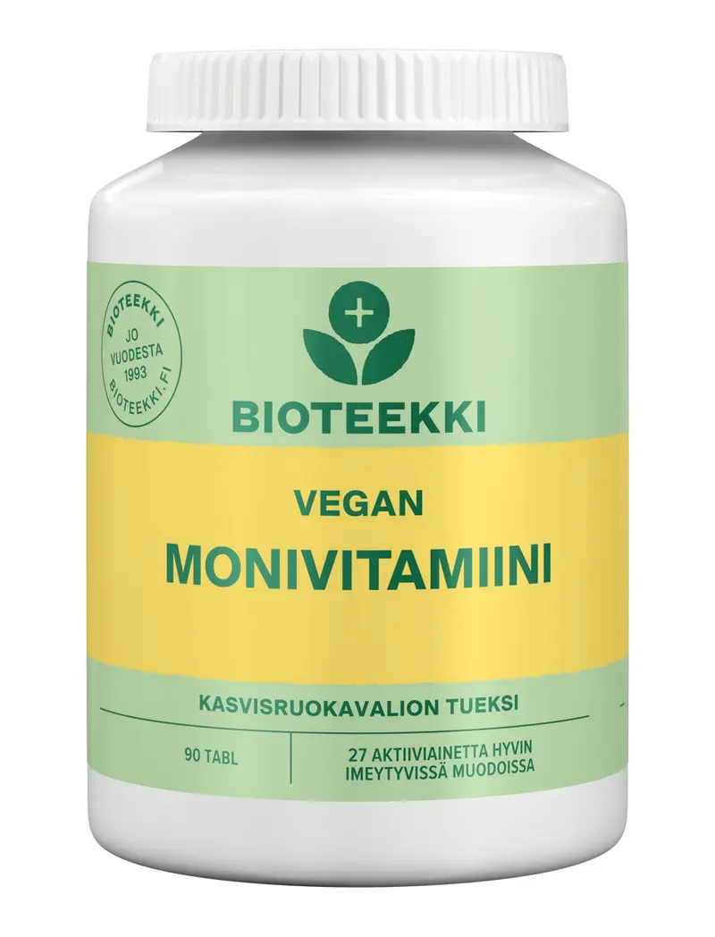 Bioteekki Vegan Monivitamiini