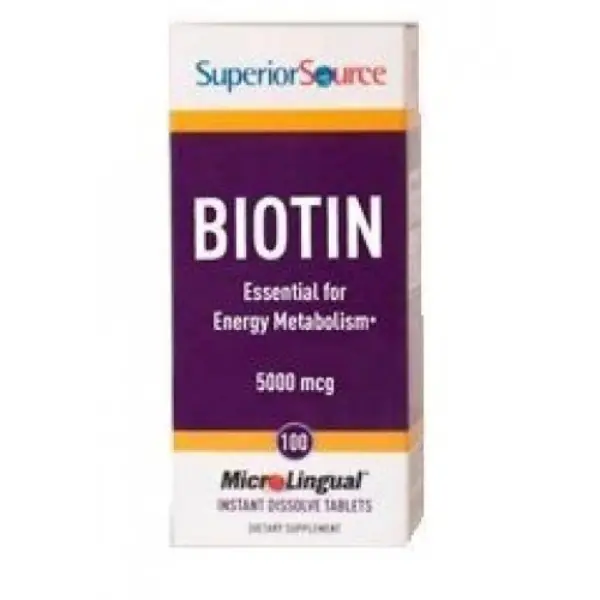 Biotiini, 5000 µg, 22 g