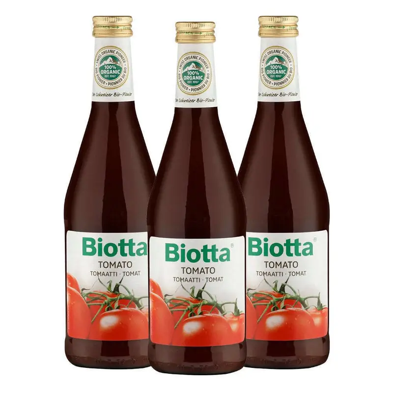 Biotta Luomu Tomaattitäysmehu 3-pack