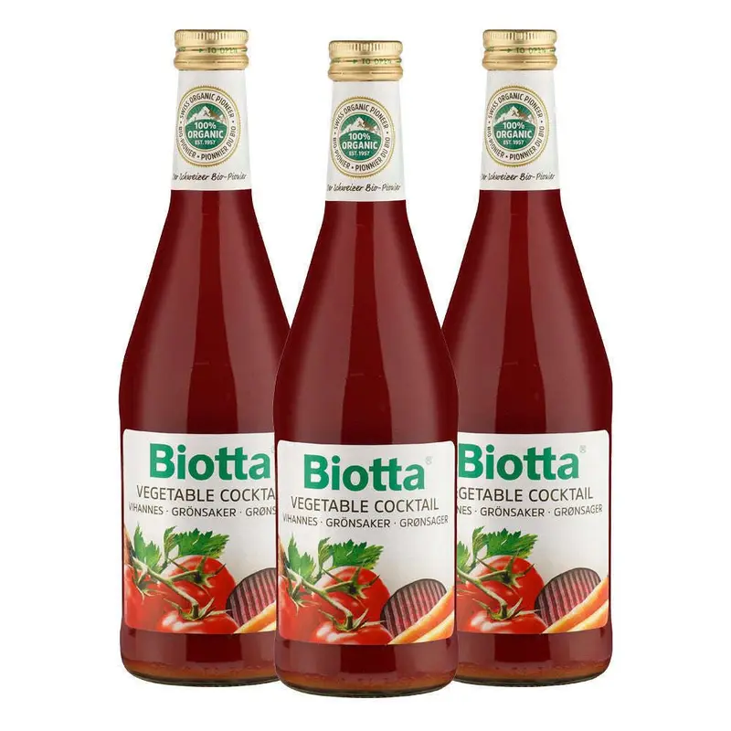 Biotta Luomu Vihannestäysmehu 3-pack