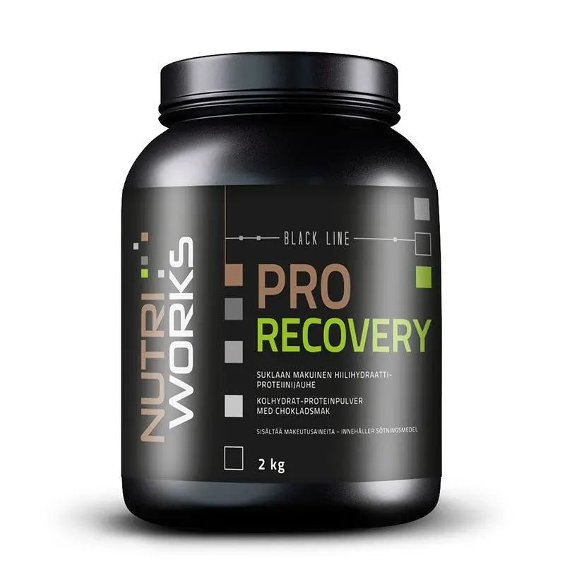 Black Line Pro Recovery 2kg suklaa, Nutri Works