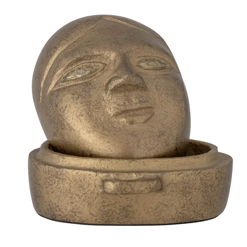 Bloomingville Jola Deco säilytysrasia alumiinia 7*9*8cm, messinki