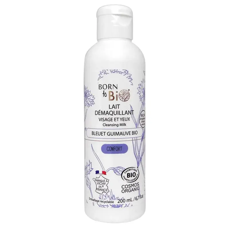 Born to Bio Blueberry Floral Water Cleansing Milk