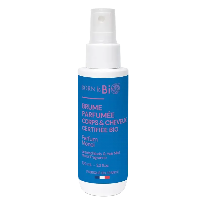 Born to Bio Monoï Tuoksusuihke vartalolle & hiuksille 100 ml | Luomu