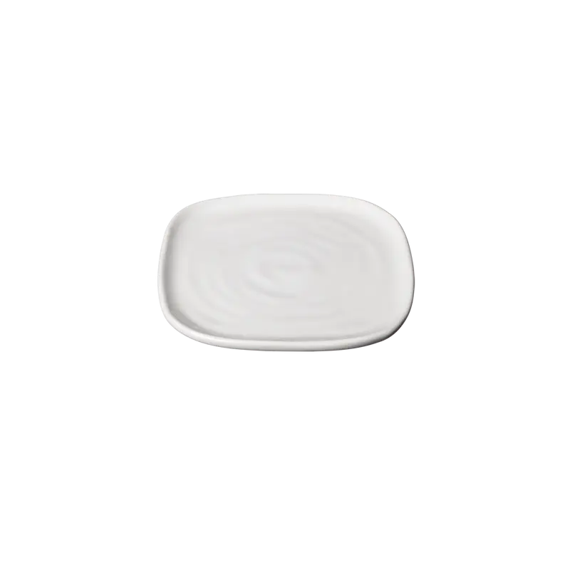 Bruka Design Capri Fat neliölautanen 12*12cm, valkoinen