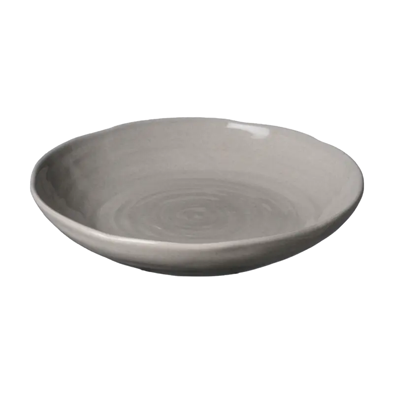 Bruka Design Capri pastalautanen ø25cm, harmaa