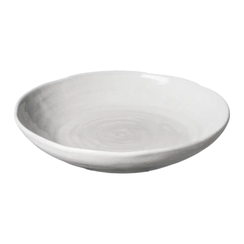Bruka Design Capri pastalautanen ø25cm, valkoinen