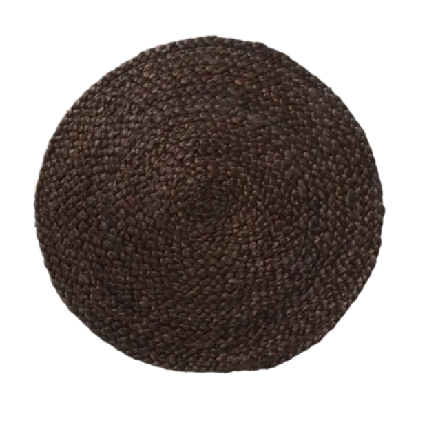Bruka Design pöytätabletti hamppua ø38cm, java
