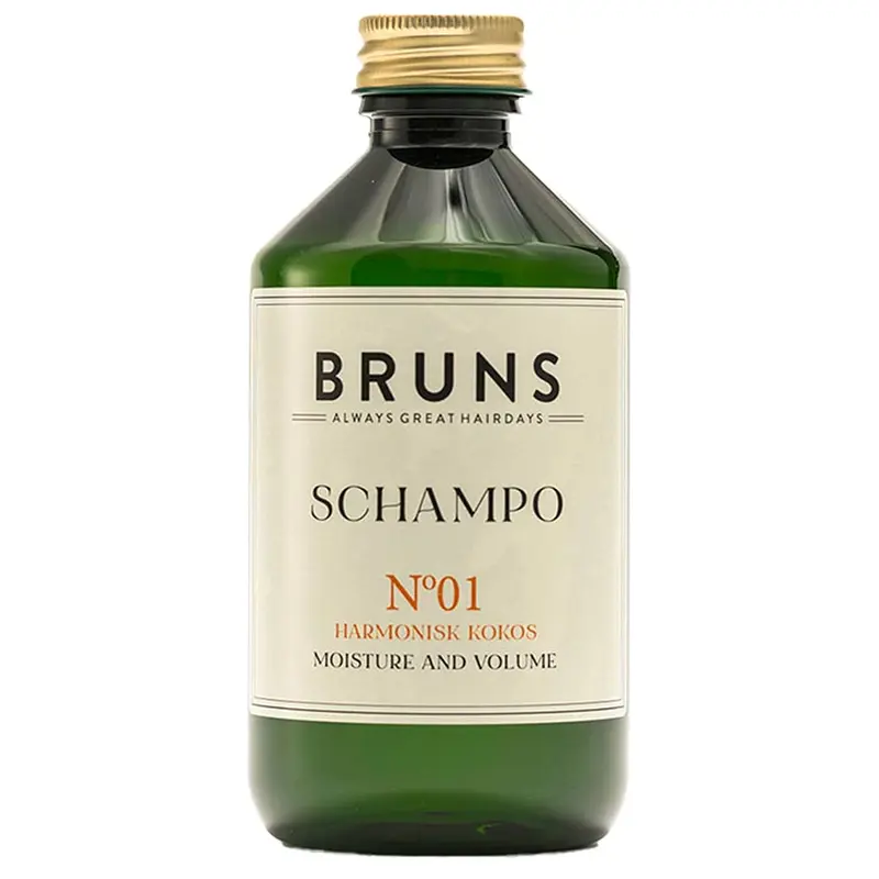 BRUNS Nr01 Harmonius Coconut Shampoo - Kookosshampoo, 300 ml