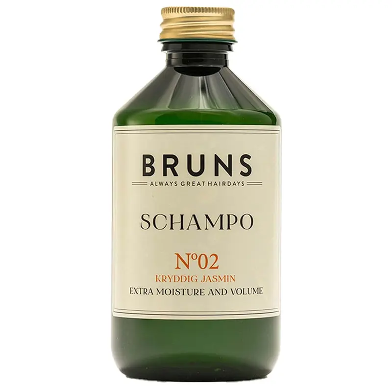 BRUNS Nr02 Spicy Jasmine Shampoo - Jasmiinishampoo, 330 ml