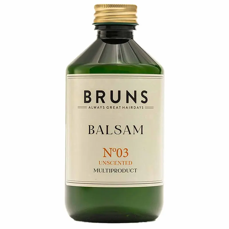 BRUNS Nr03 Unscented Balsam - Hajusteeton Hoitoaine, 300 ml