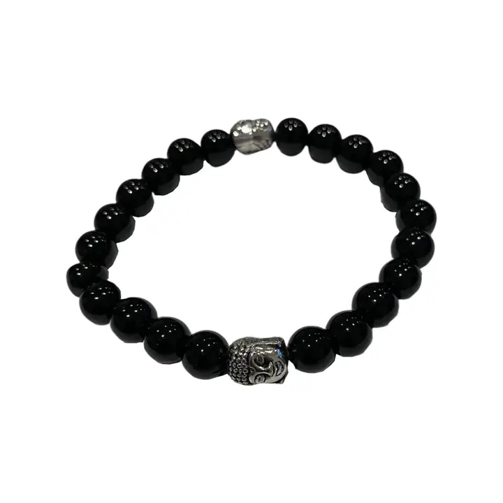 Buddha Rannekoru Musta akaatti 8mm