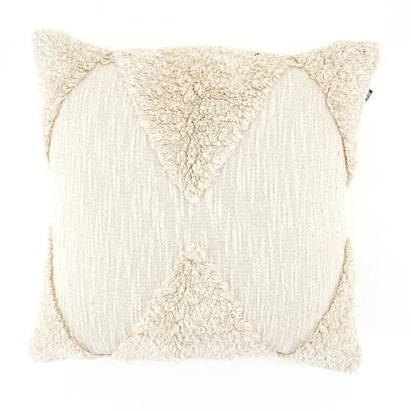 By-Boo Wabi tyynynpäällinen 45*45cm, luonnonvalkoinen