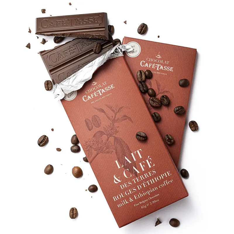 Café-Tasse suklaalevy Lait&Café maitosuklaa 85g
