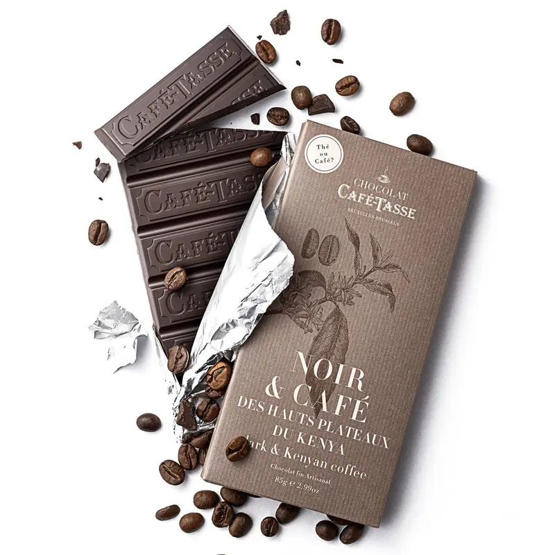 Café-Tasse suklaalevy Noir&Café tummasuklaa 85g