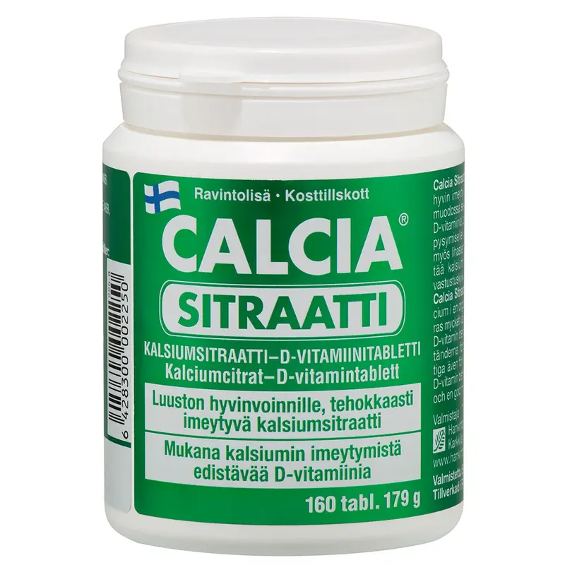 Calcia Sitraatti 160 tabl