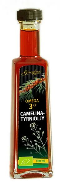 Camelina & sea buckthorn oil 'Omega 3+7', 100 ml