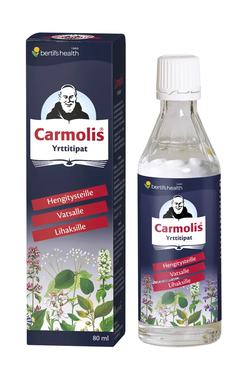 Carmolis-yrttitipat, 80 ml