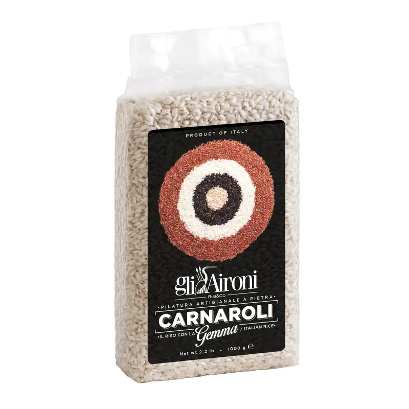 Carnaroli-riisi, sisältää alkion
