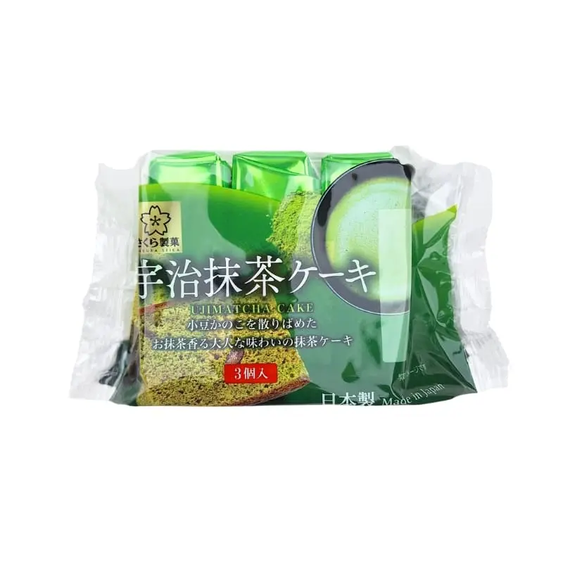Castella Uji Matcha -kakku