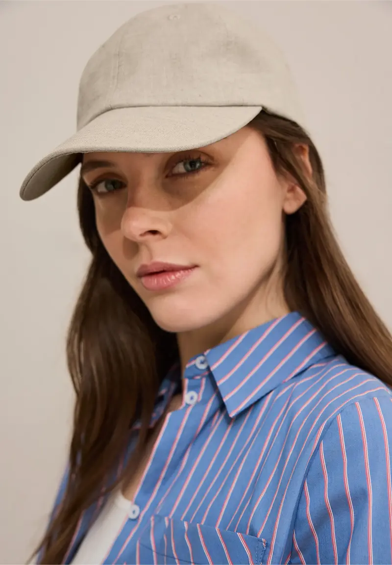 Cecil lippalakki pellavaa, beige