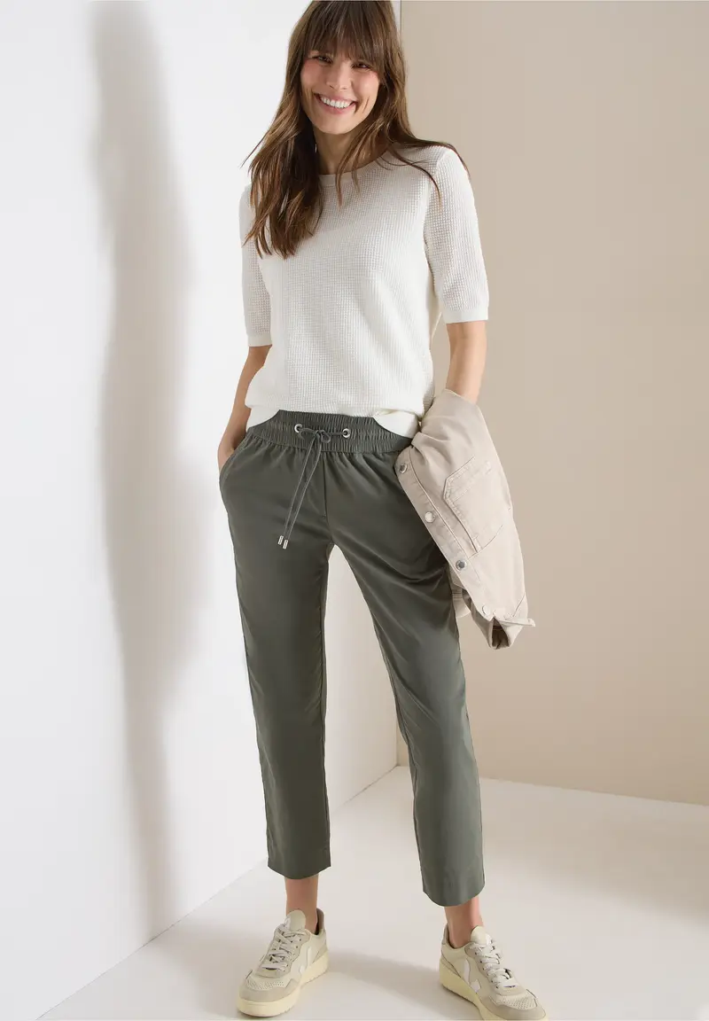 Cecil Tracey Summerstrech 7/8 mittaiset housut, khaki