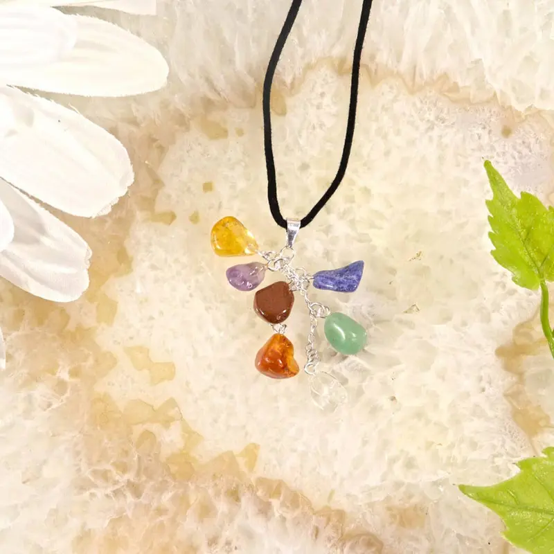 Chakra-kristallikaulakoru