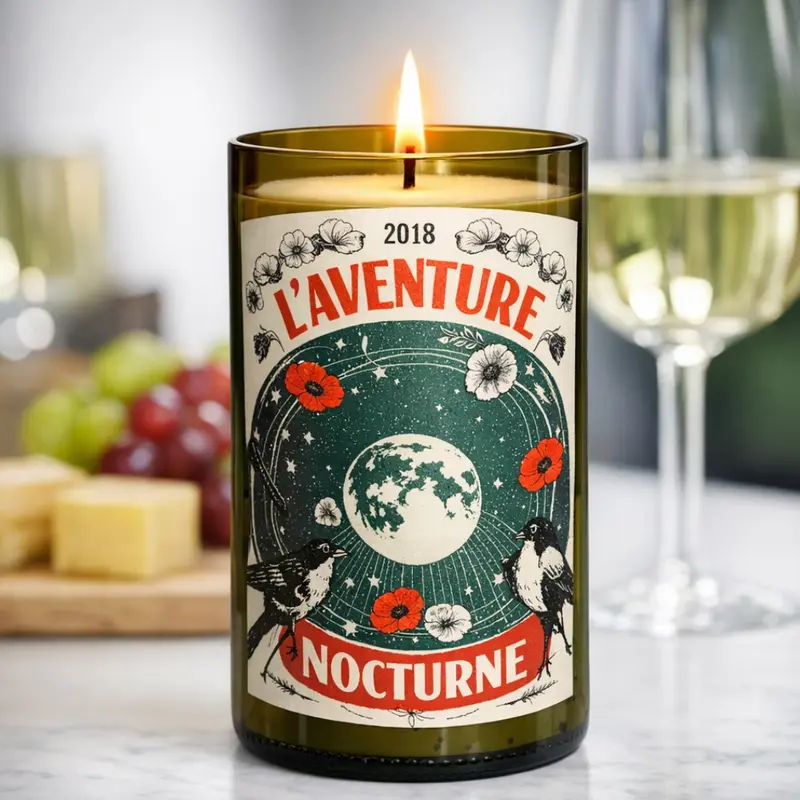Charivari L'Aventure Nocturne Merlot tuoksukynttilä
