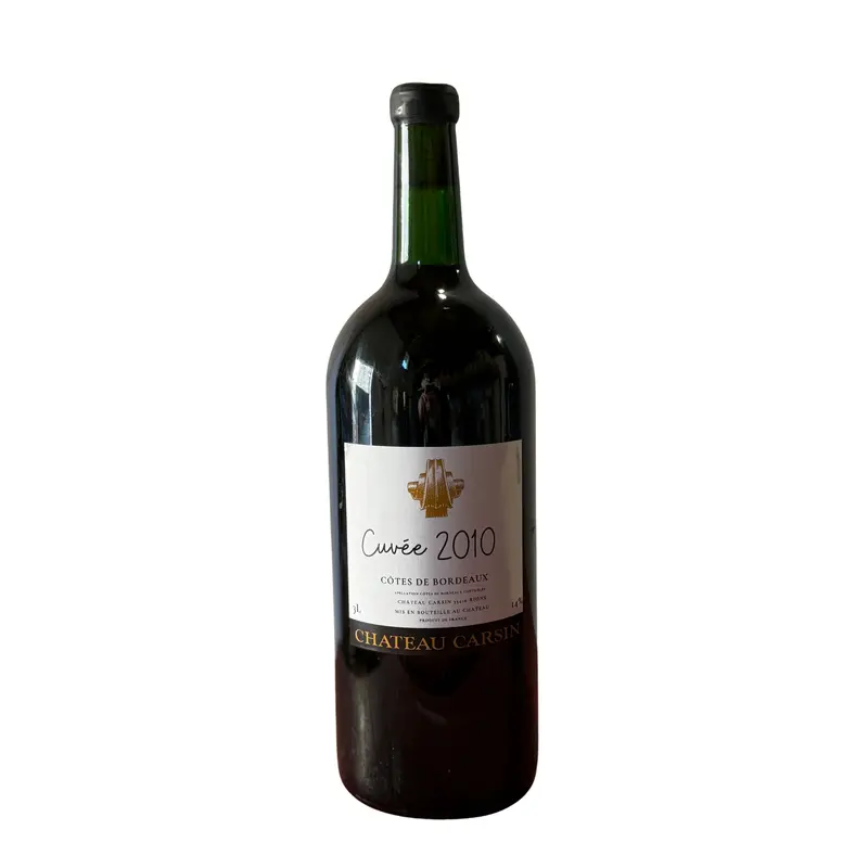 Chateau Carsin Cuvée 2010 Jeroboam 3L
