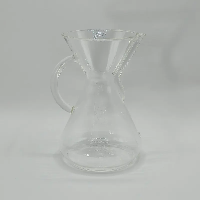 Chemex-kahvinkeitin lasikahvalla, 10 kuppia