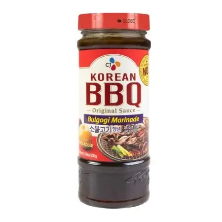 CJ KOREAN BBQ BULGOGI SAUCE IN JAR 500G