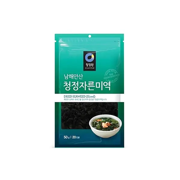 CJW, DRIED SEAWEED WAKAME FOR SOUP 100G