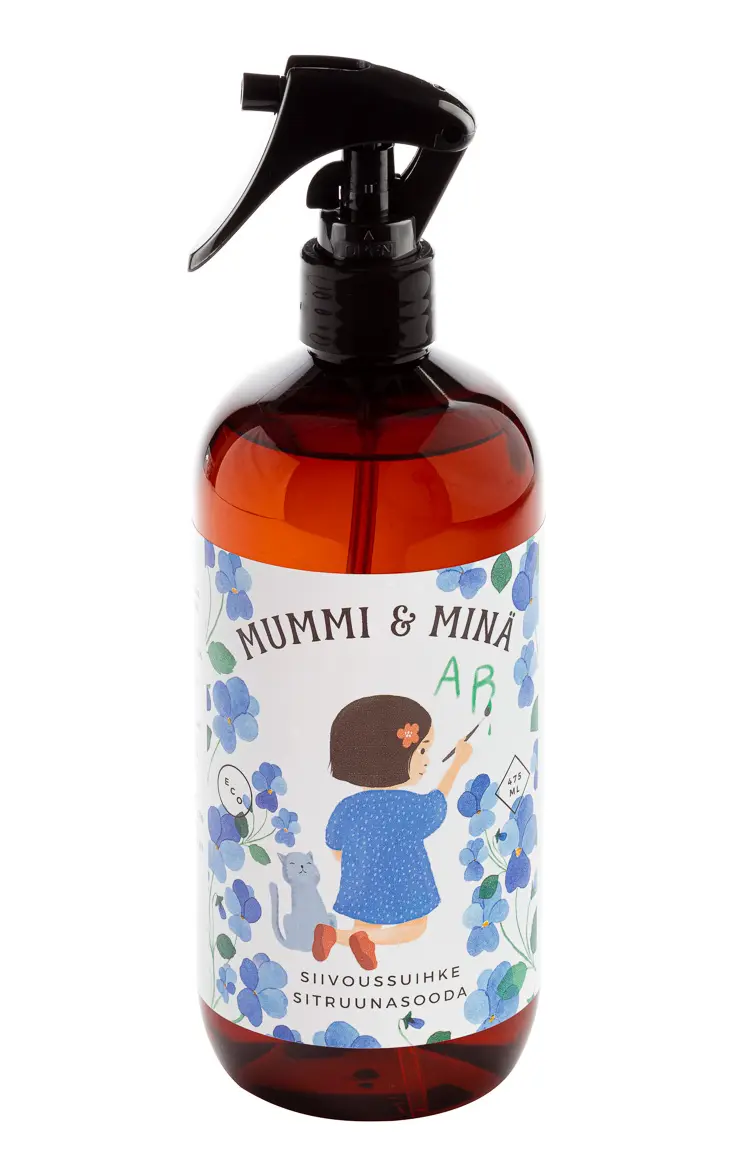 Cleaning Spray, Lemon Washing Soda, 475 ml