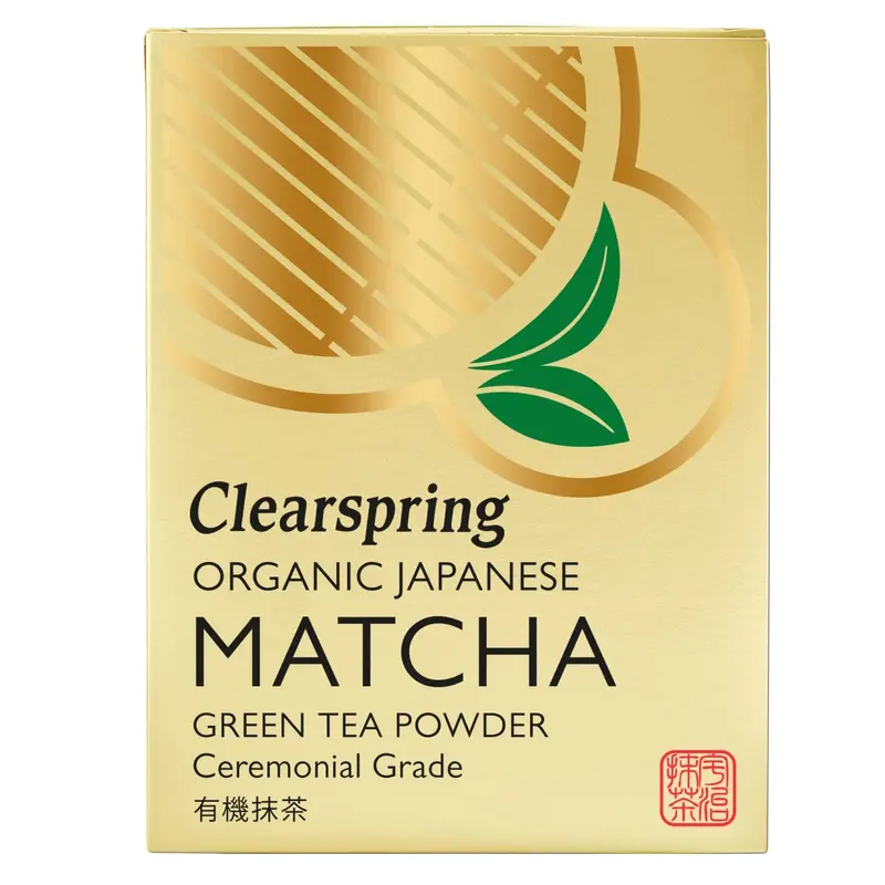 Clearspring Luomu Matcha-teejauhe Ceremonial Grade
