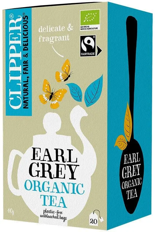 Clipper Luomu Earl Grey tee