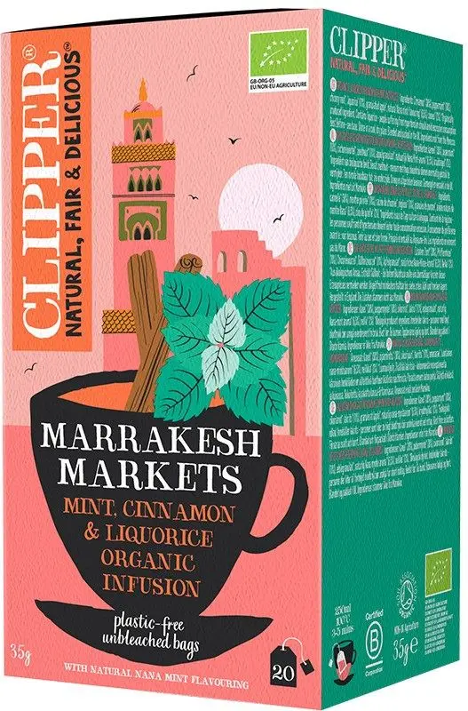 Clipper Marrakech Markets Luomuhauduke