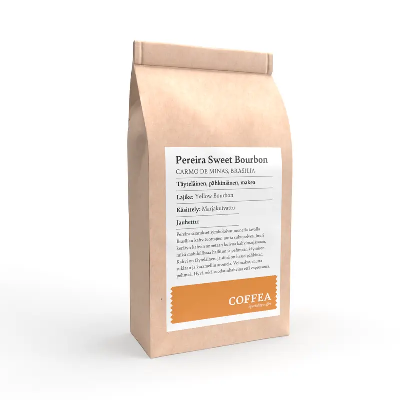 Coffea Brazil Pereira Sweet Bourbon Natural kahvi