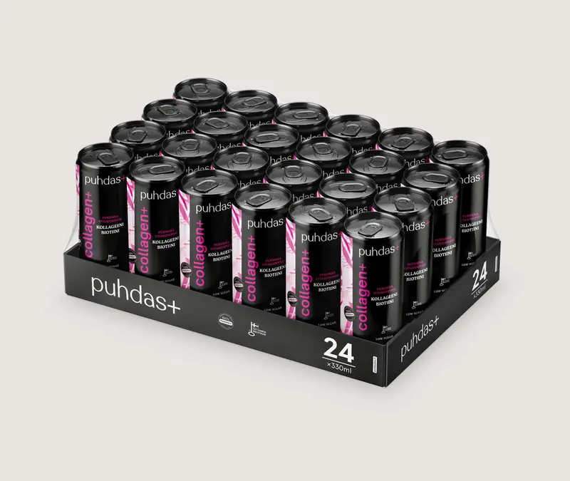 Collagen+ Vitamiinivesi 330 ml - 24 Pack