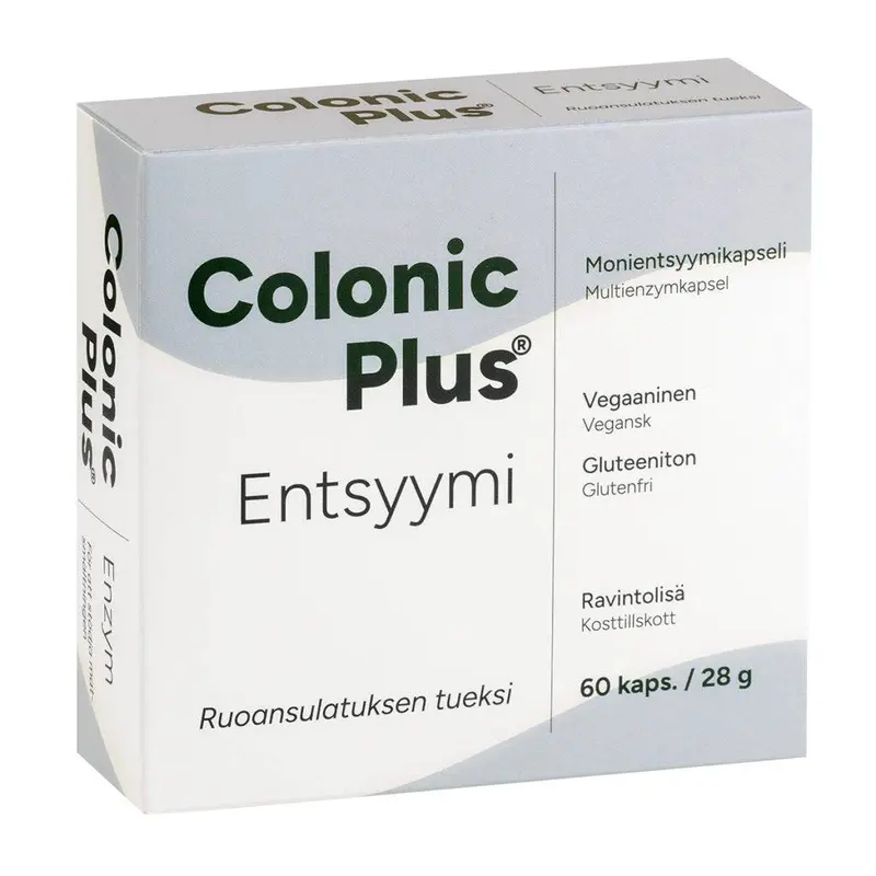 Colonic Plus Entsyymi 60 kaps