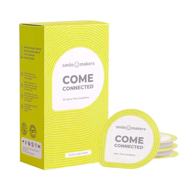 Come Connected kondomi, 10 kpl