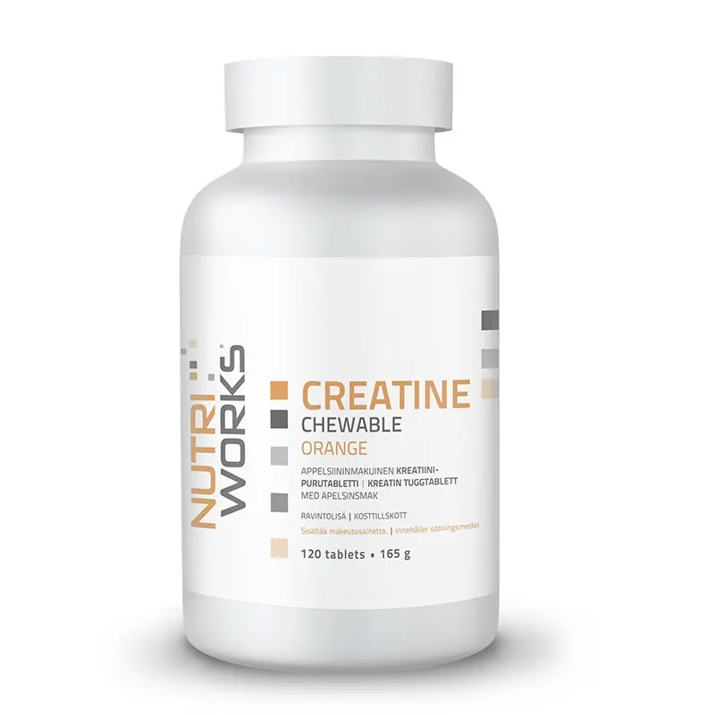 Creatine Chewable 120tbl. Orange