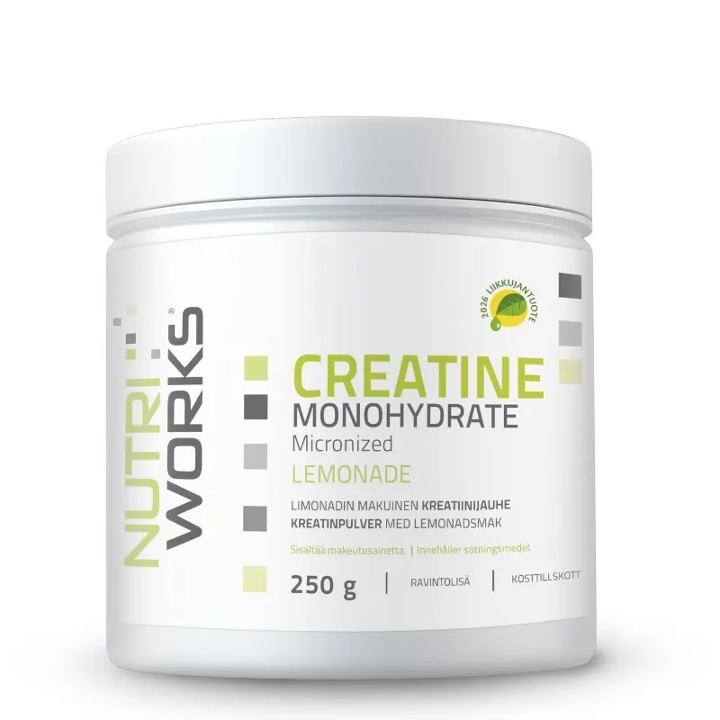 Creatine Monohydrate, Lemonade, 250 g