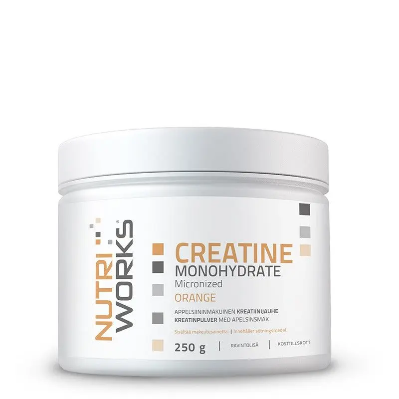 Creatine Monohydrate Orange 250 g, Nutri Works