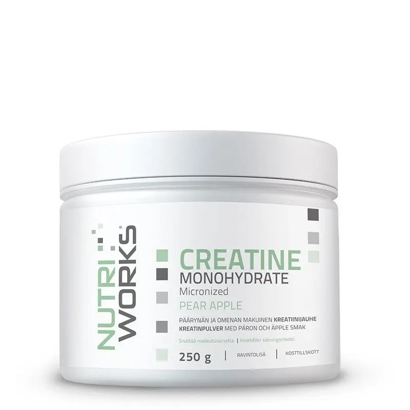 Creatine Monohydrate Pear Apple 250g Nutri Works