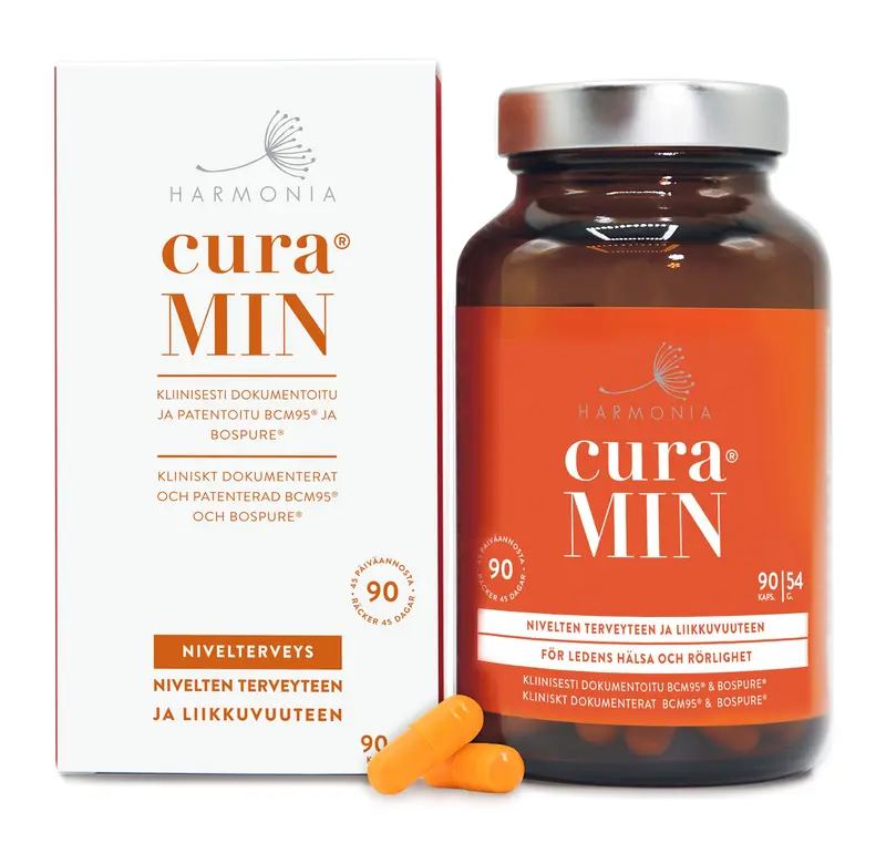 CuraMIN-nivelvalmiste 54 g, 90 kaps