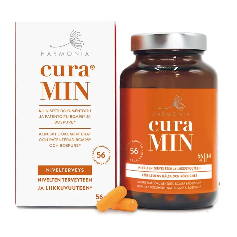 CuraMIN-nivelvalmiste 56 kaps.