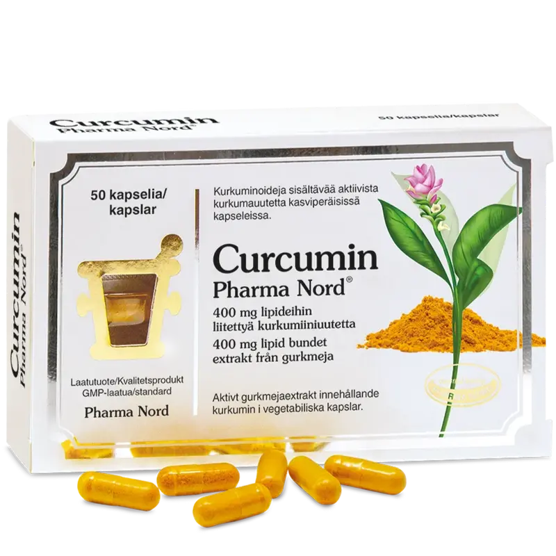 Curcumin 400 mg 50 kaps, Pharma Nord