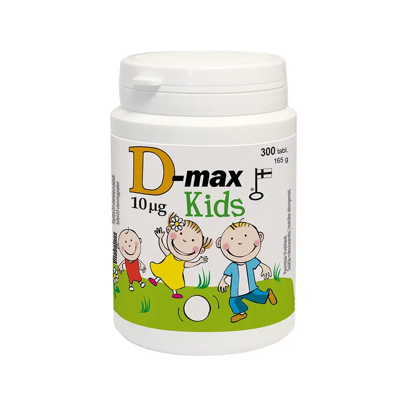 D-Max 10ug Kids 300 tabl.